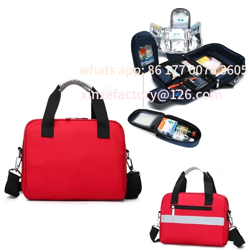 

Customizable First Aid Kits Empty Bags Emergency Kit Medical Insulation Refrigerated Storage Bags Car Travel Camping Survival