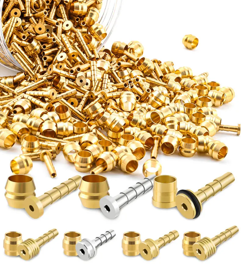 MUQZI 10 Set Bicycle Brake Olive For BH90 BH59 SRAM MAGURA TEKTRO Brake Insert Needle Bike Hydraulic Disc Brake Hose Connector