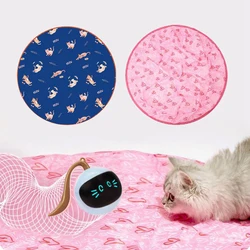 Brinquedo interativo colorido LED Cat Auto-rotativo Smart Pet Ball Brinquedos de bola automática gatinho para gatos interiores Jogo de perseguição