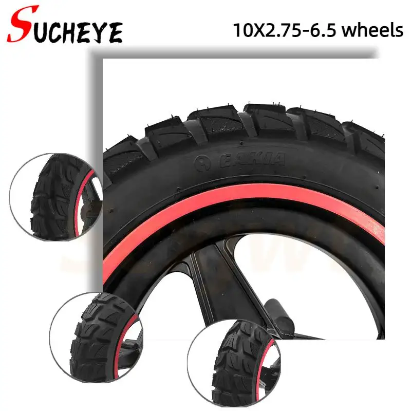 

New 10x2. 75-6.5 tubeless tires for electric scooter accessories 10 inch tires