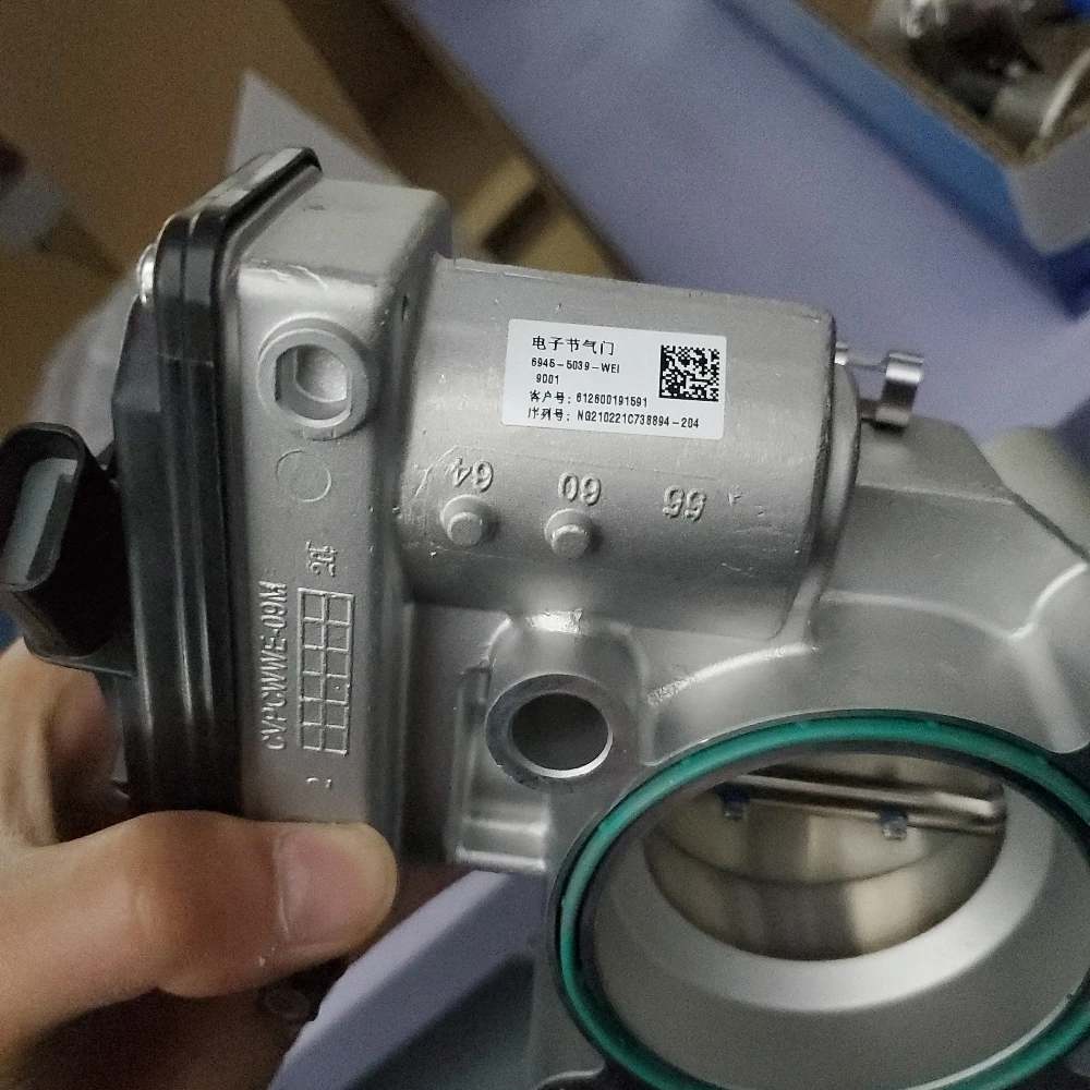 El motor original de Weichai 612600191591 parte el cuerpo 6945-5039 del acelerador para SINOTRUK HOWO