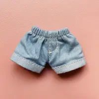 Ob11 Pants Fashion Elastic Waist Shorts Jeans For GSC Obitsu11 Molly 1/12 bjd Doll Clothing Accessories Kids Toy 2