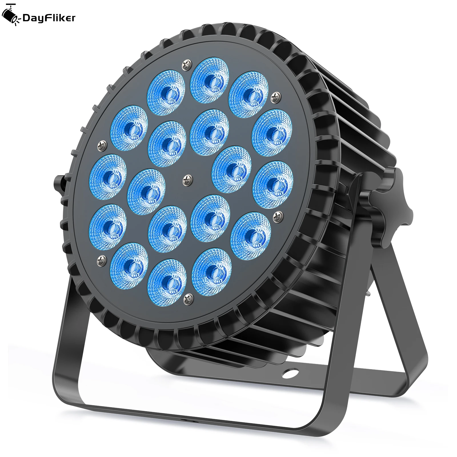 

DayFlicker 180W 18 LED Par Stage RGBW Disco Light Party Light With DMX512 Control LED Spotlight For DJ Party Club Bar Wedding