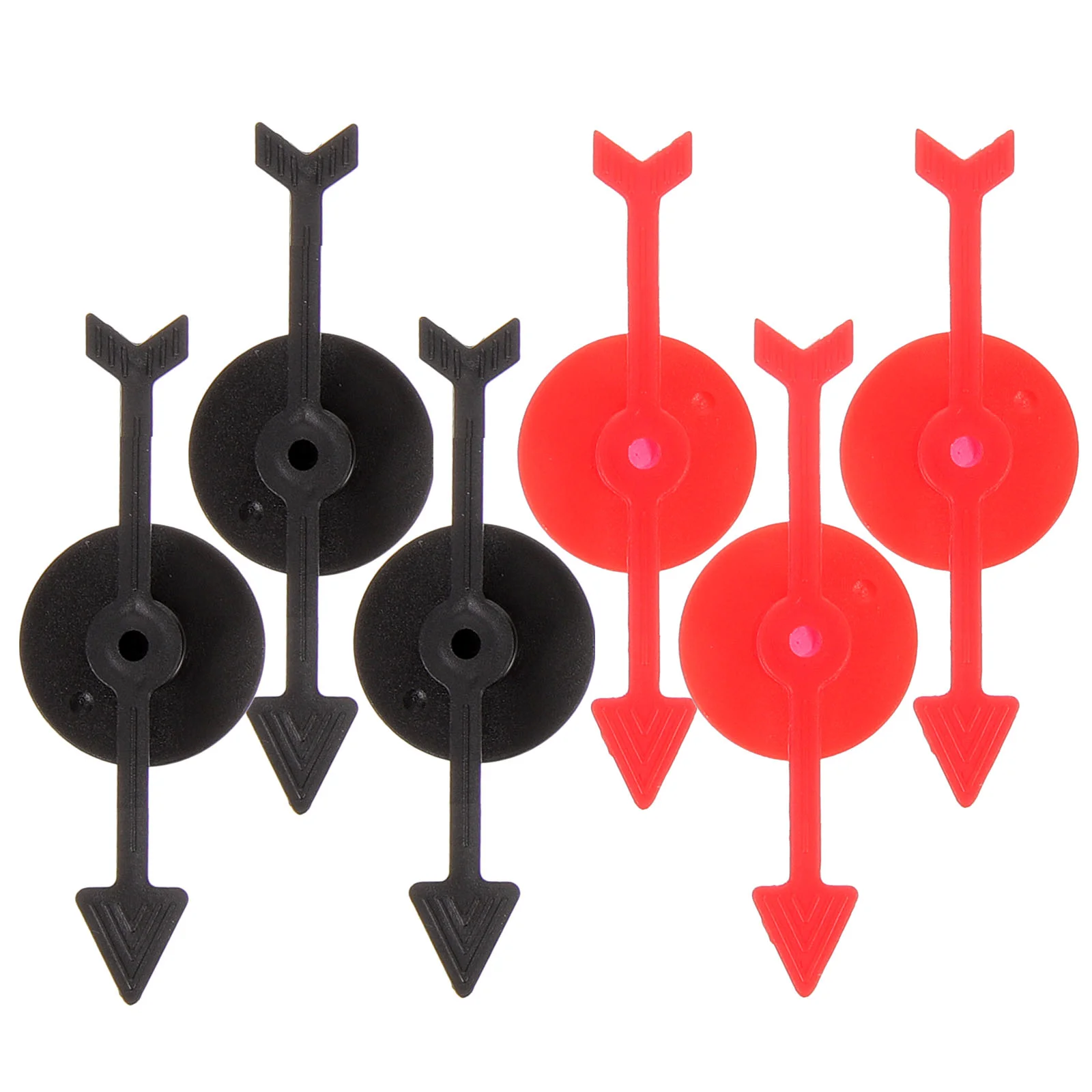 6 Pcs Rotating Plastic Pointer Digital Turntable DIY Accessories Game Desktop Arrows Spinners For