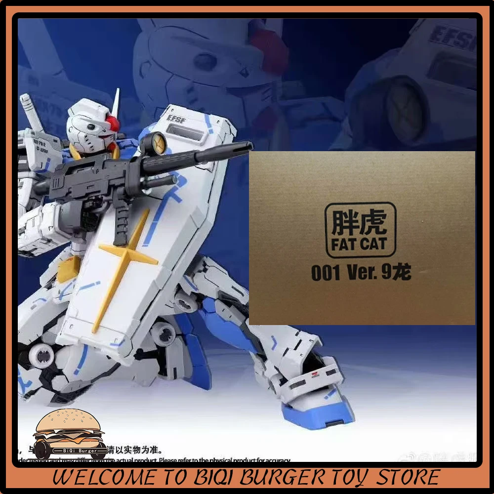 

In Stock Fat Cat Rx-78-2 Ver 2.0 Assembly Model Kit Model Rg Mg 1/100 Mode lRgu Movable Joints Collectible Kits Models Toy Gifts