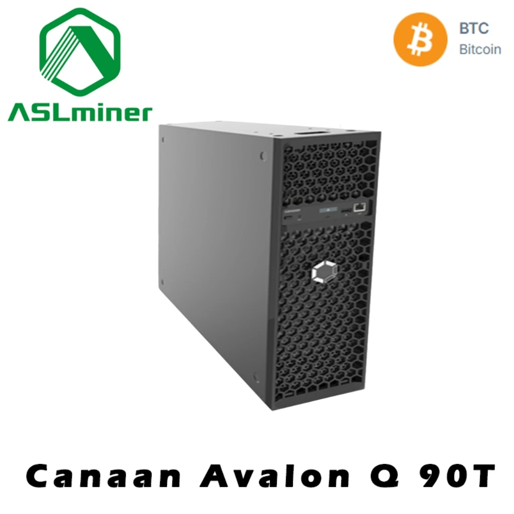 1674W 블록체인 마이너: ASLminer Hash Rate Canaan Avalon 90Th/s의 성능과 효율성 분석