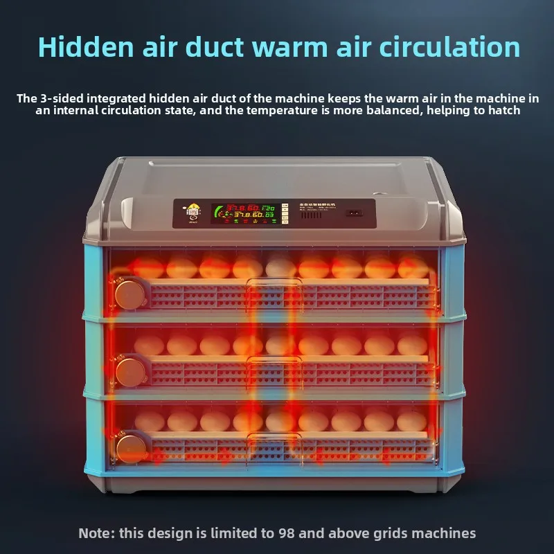 JANOEL Автоматическое яйцо емкостью 24 яиц для утки, курицы, гуся сорта, новый материал, ПК