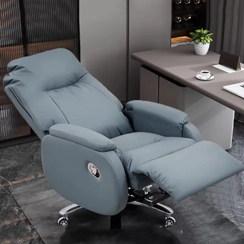 

Backrest Comfy Blue Office Chair Swivel Quality Relaxing Wheel Office Chair Ergonomic Comfortable Silla Escritorio Furniture