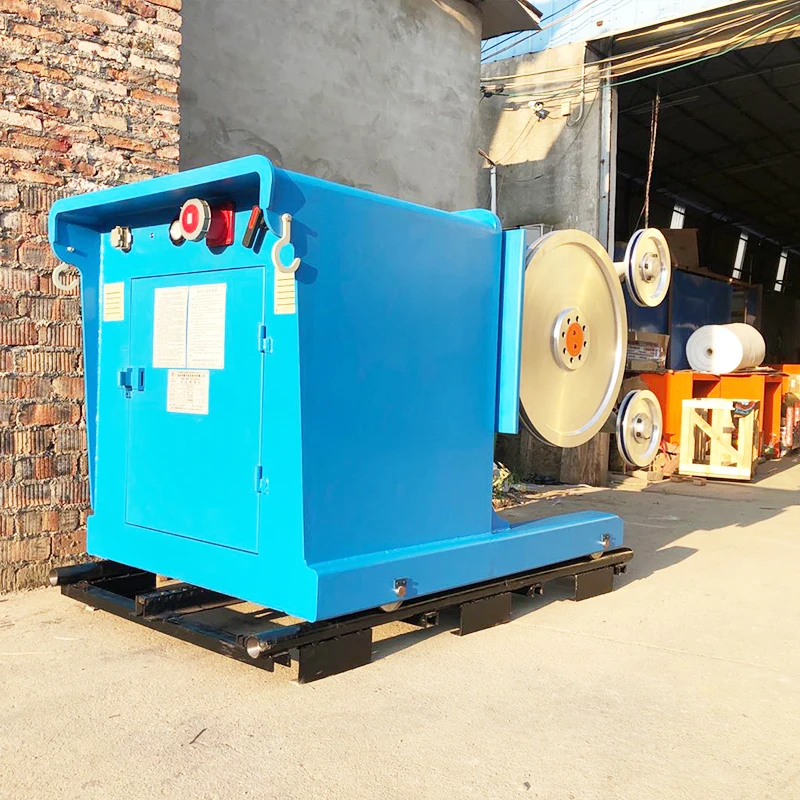 منشار سلك ماسي لتقطيع التعزيزات ، آلة قطع الحجر الخرساني ، منشار سلك الجرانيت