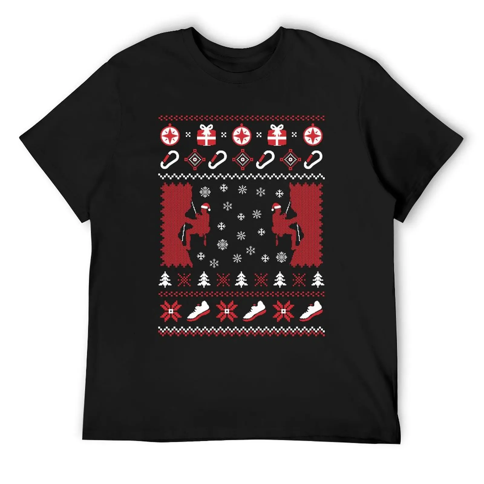 

Rock climbing bou ldering ugly christmas sweater T-Shirt plain anime shirt tops luxury clothes men