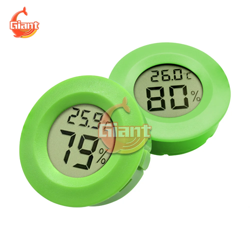 Digital Mini LCD Thermometer Hygrometer Temperature Humidity Sensor Meter Thermal Moisture Detector Monitor For Fridge Incubator