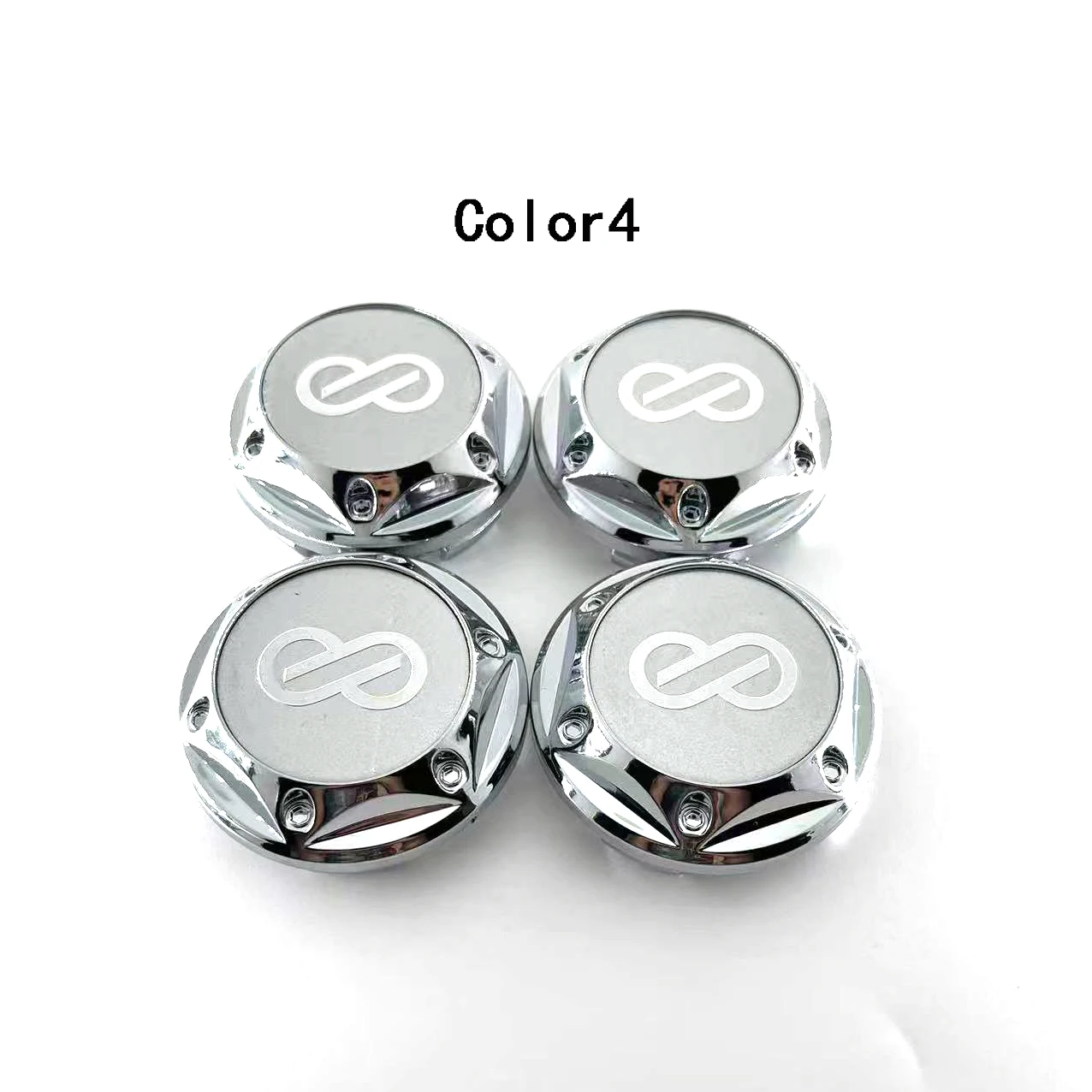 4PCS/Lot 67MM Auto Car Wheel Center Hub Caps for ENKEI Emblem LogoStyling Rim Hub Cap