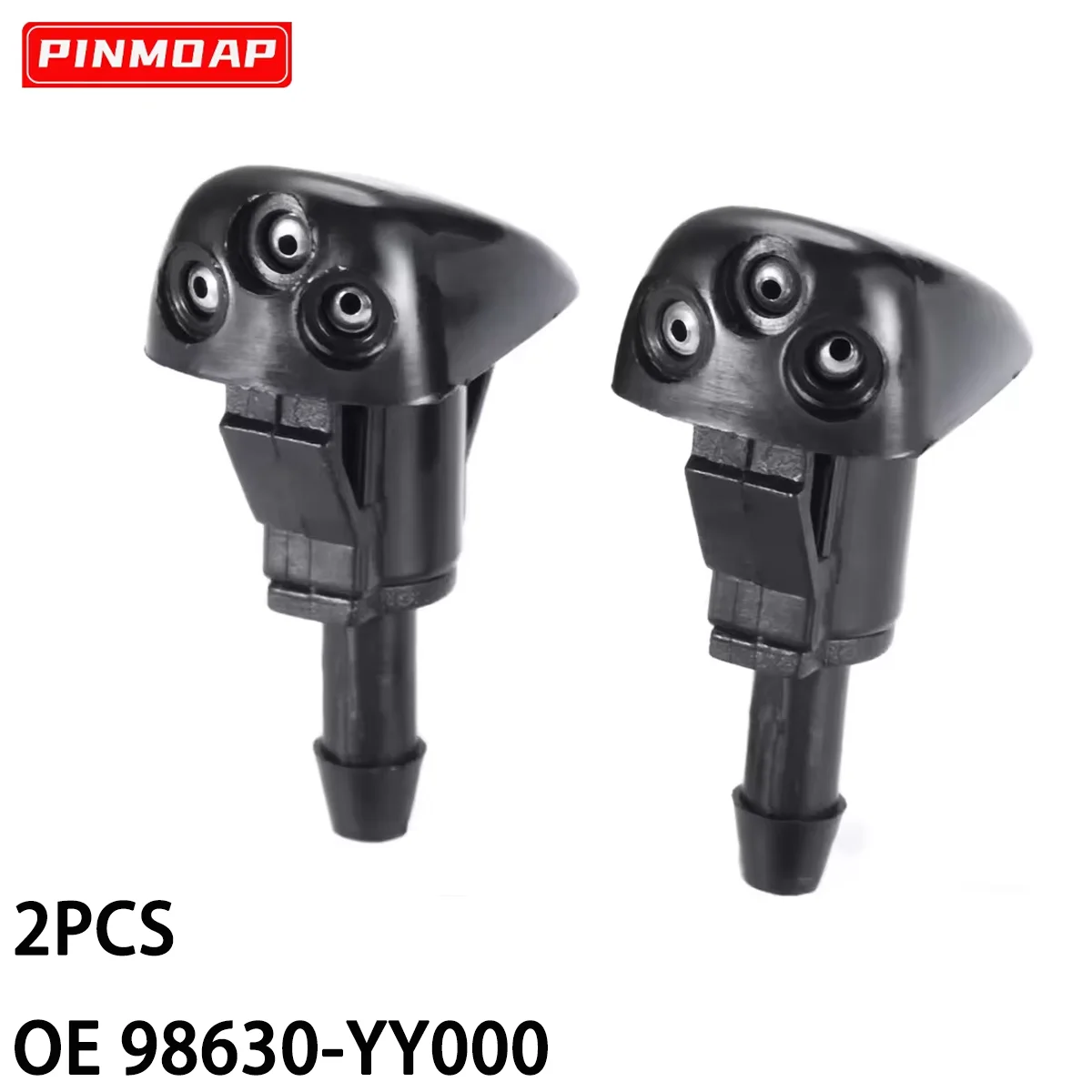 

2 шт. пластиковая форсунка для омывателя заднего лобового стекла, пластиковая форсунка для Kia Hyundai 986301M100 98630 YY000 986303K500