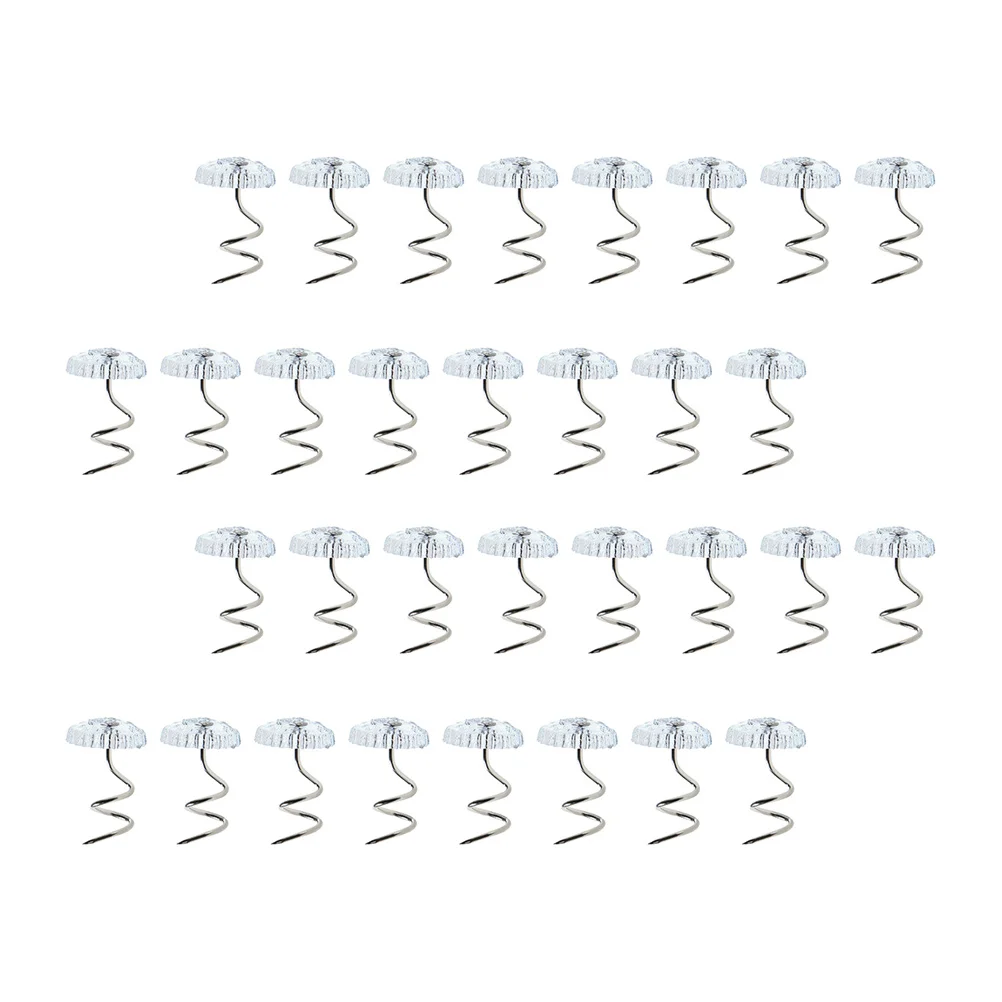 60Pcs Twisting Pin Fixing Clip Easy to Remove Disassemble for Long Time Use Non Slip