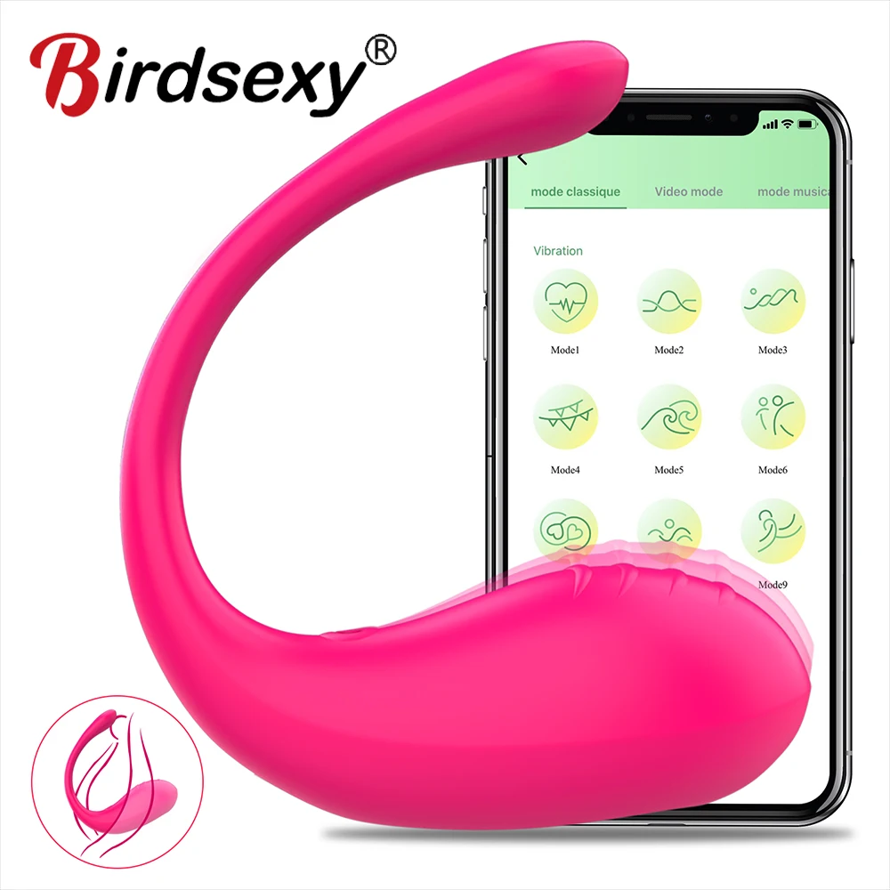 30850-4f60b9.jpg 9 Speed APP Controlled Vaginal Vibrators G Spot Anal Vibrating Egg Massager Wearable Stimulator Adult Sex Toys for Women Couple - Image 1