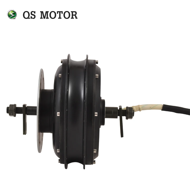 QS MOTOR 200mm Dropouts 4000W QS205 55H V3 In Wheel Spoke Motor for Scooter Type