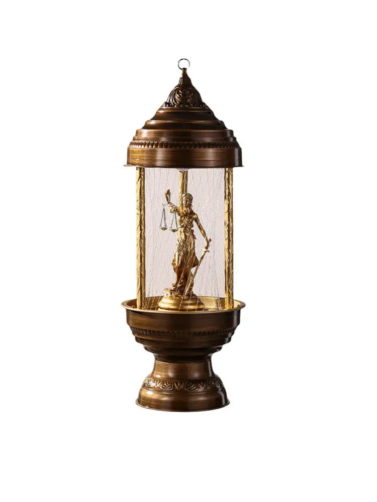 Greek Mythology Muse Romantic Rain Light Garden Healing Ambient Gift Box Creative Retro Ornament