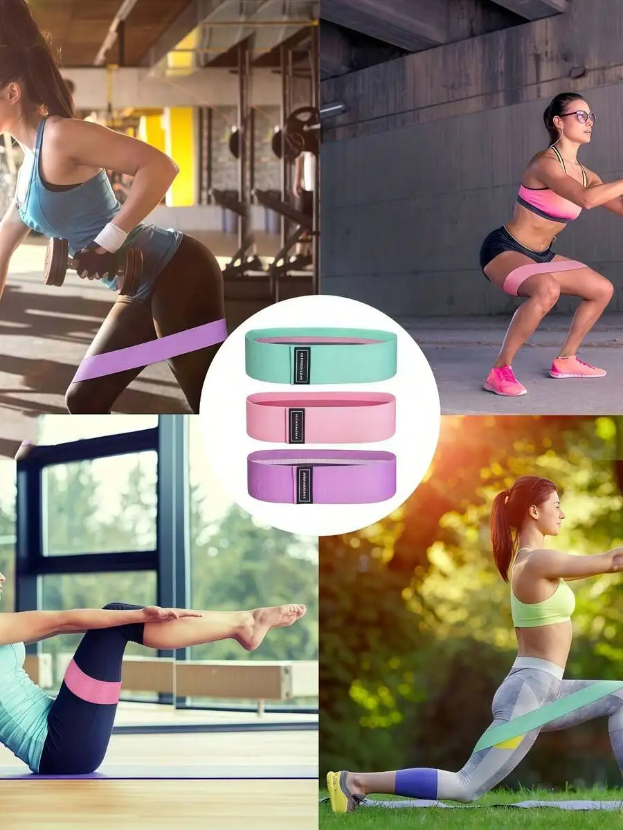 

Elastic Booty Band Squat Yoga Gym Strength Training Accessory