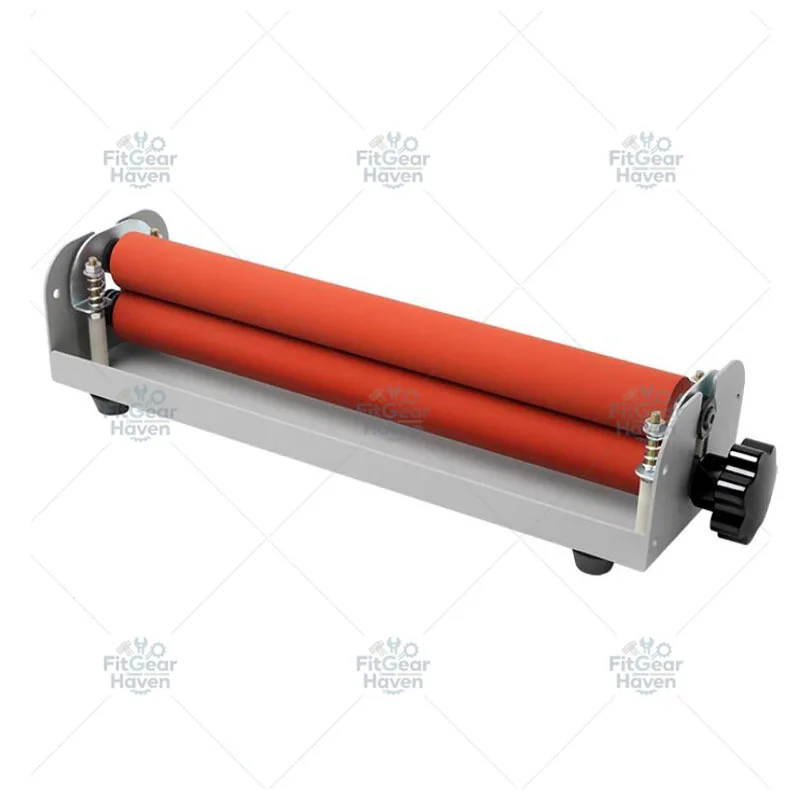 12 Inch Portable Manual Hand Crank Cold Laminator for Photos Crafts Phone Boxes 254mm Width