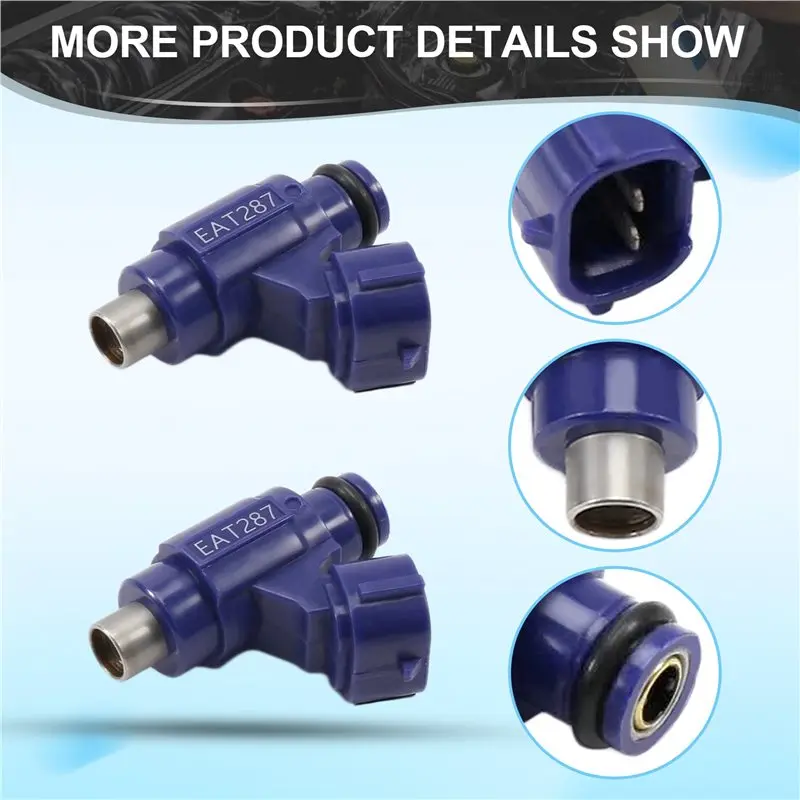 A21F-4PCS 6S5-13761-10-00 Fuel Injector For Yamaha 212 242 1800Cc Model Ar190 Sx190 Fsh190 Wave Runner Fx Vxr Vxs Vx Cruiser