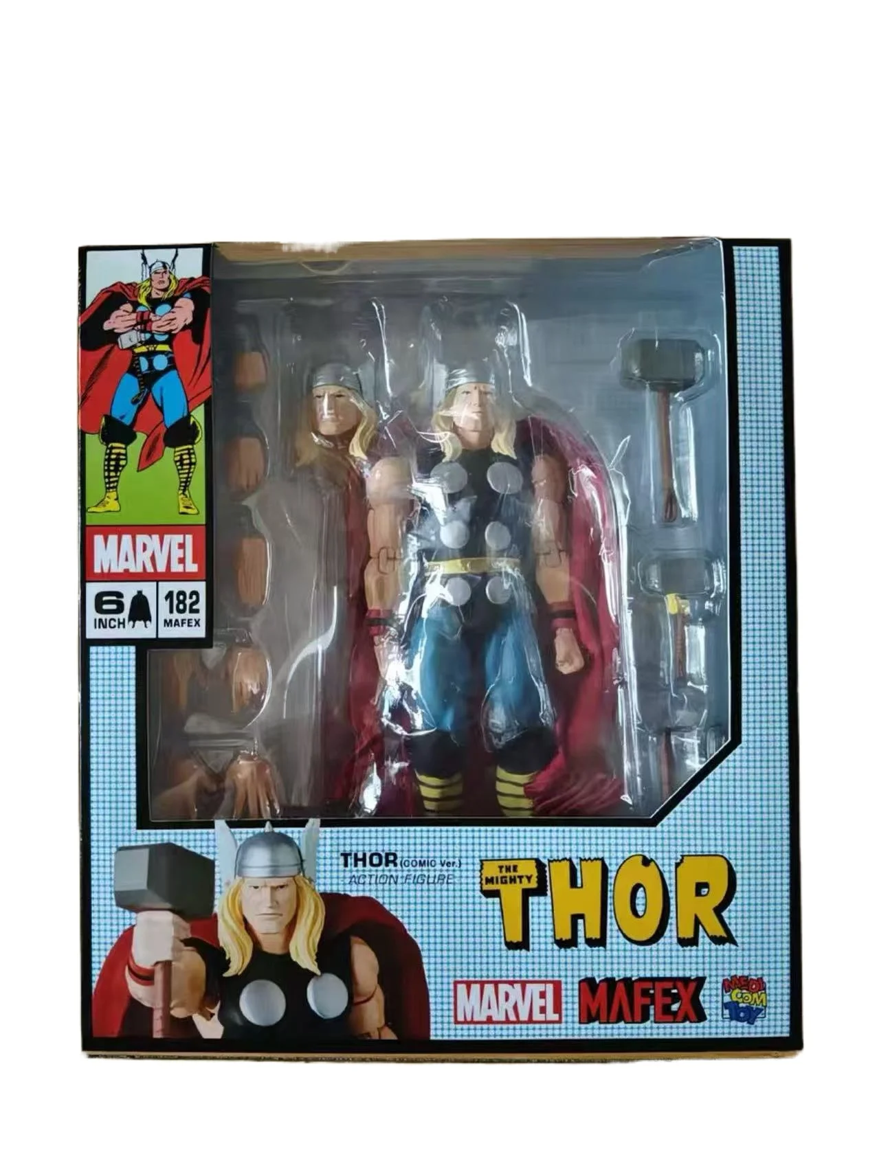 En Stock Original Medicom MAFEX édition bande dessinée Thor Thor Sol figurines Anime modèle jouet à collectionner cadeau