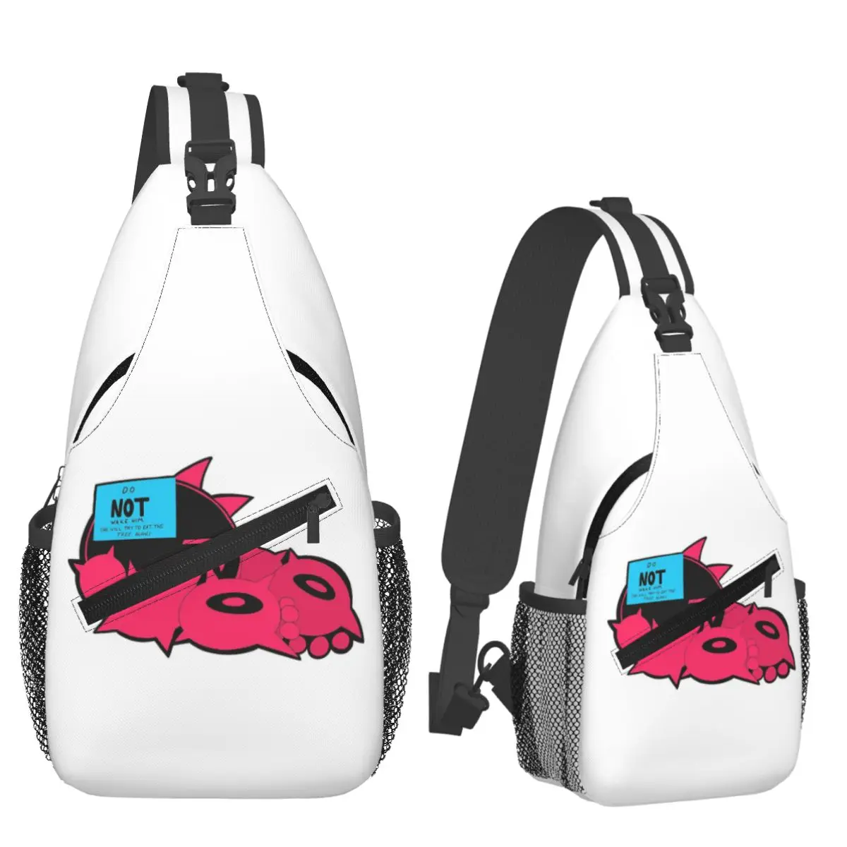 

Just Shapes And Beats Blixer Bad Cat Chest Bag Men Sling Crossbody Backpack Chest Bag Traveling Hiking Daypack Shoulder Bag