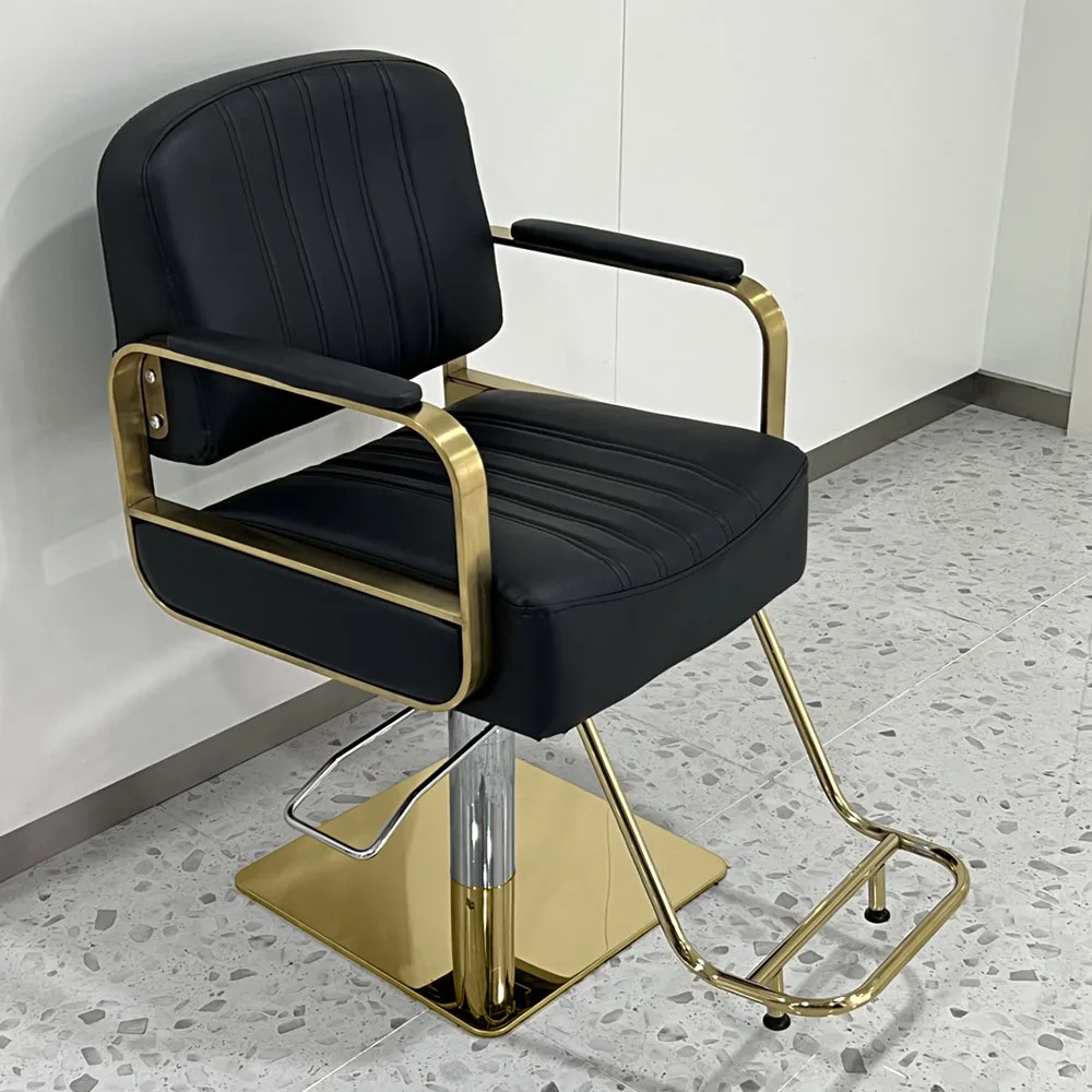 

Aesthetic Modern Barber Chair Nordic Aesthetic Fashion Simple Hairdresser Chair Professional Salon Kapperstoel Hair Furniture