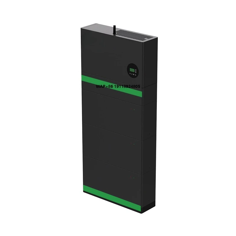 Three-Phase 1kw Hybrid Off-Grid Inverter with 5.kwh 10.6kwh 15.9kwh 51.2 V All in One Battery Home Energy Storage