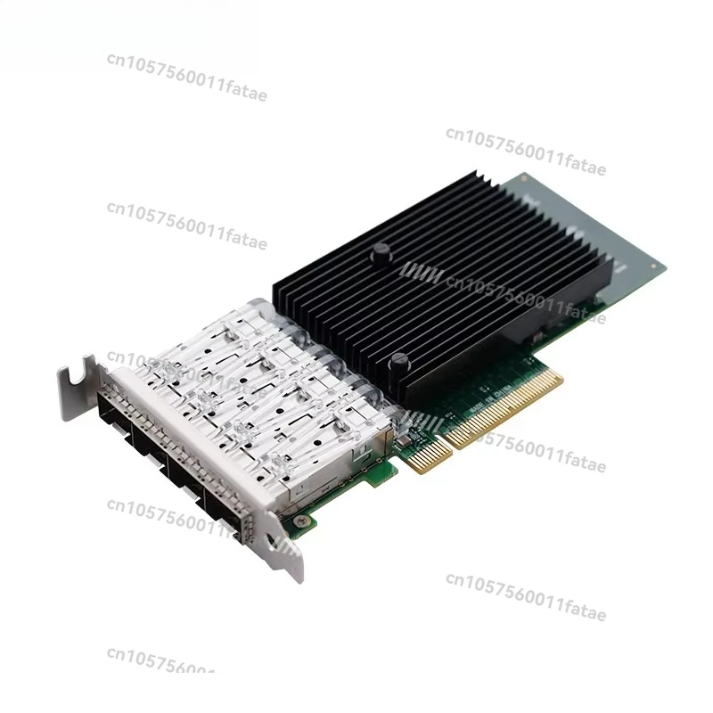 

ST7219 PCIe X8 X710-DA4 Quad Optical Port 10Gbps SFP+ Server Fiber Optic NIC Card