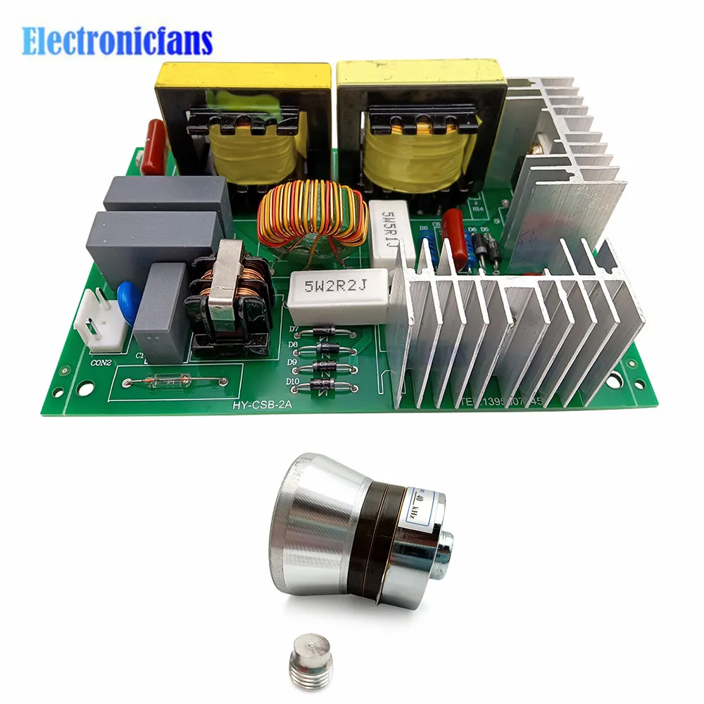 AC 220V Ultrasonic Generator Cleaning Machine Power Driver Board 120W 40khz Cleaner Drive Power Module Dishwasher Transducer