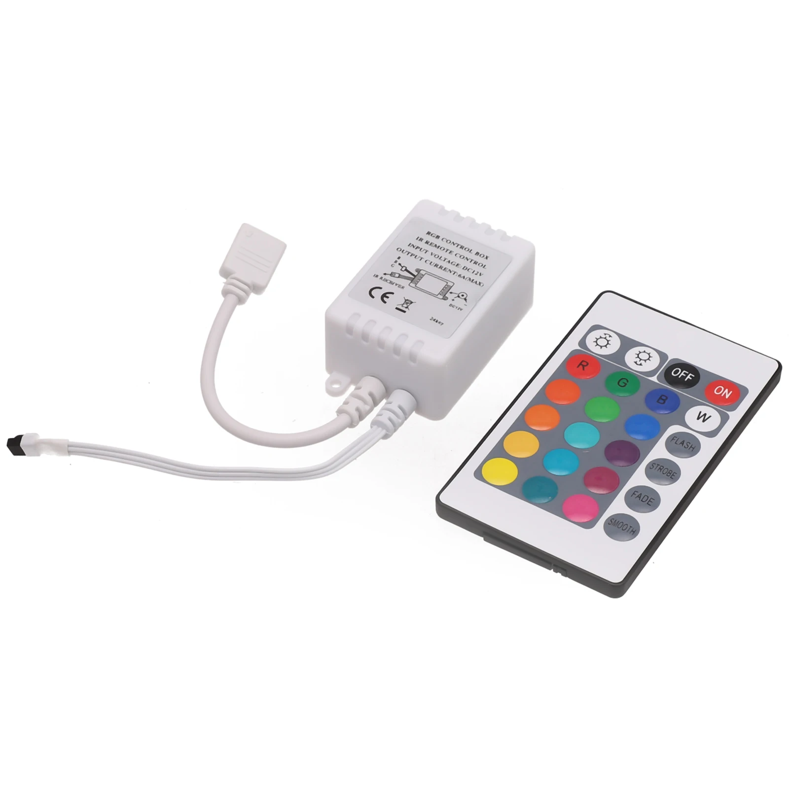 RGB Control Box High Quality LED Strip Light RGB Control Box + Remote Controller for 12V 3528 5050 Energy Efficient