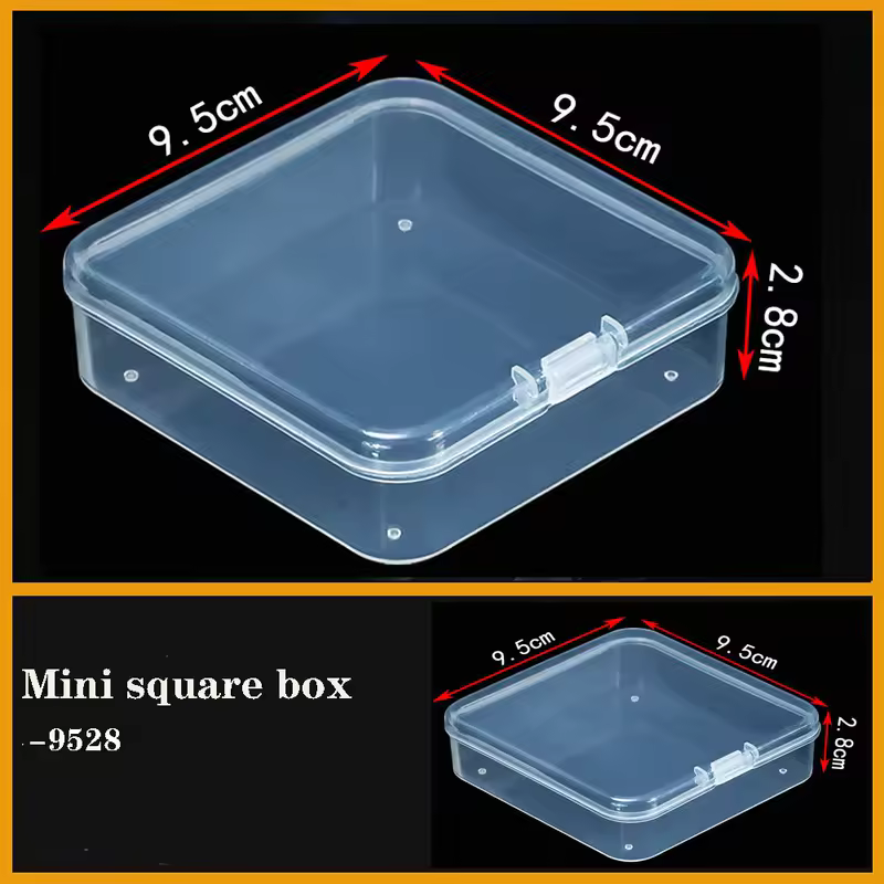 Transparent Plastic box Screw Compartment Box Jewelry Earring Display Case Container Clear Terminal Organizer Tool Storage boxes - Image 22