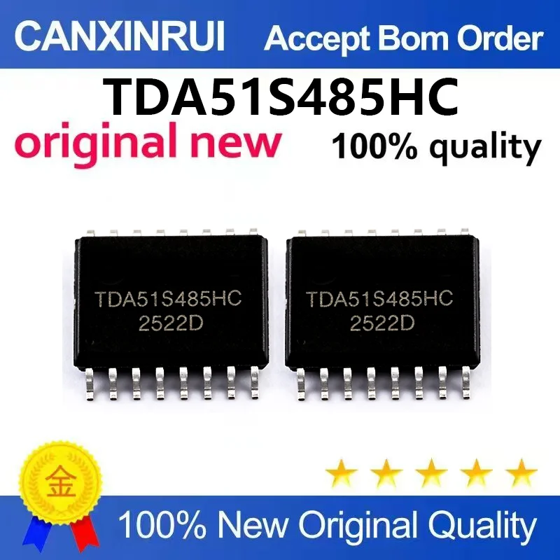 （5pcs-100pcs）Original genuine TDA51S485HC communication RS485 half duplex isolated transceiver chip 3.3-5.5V
