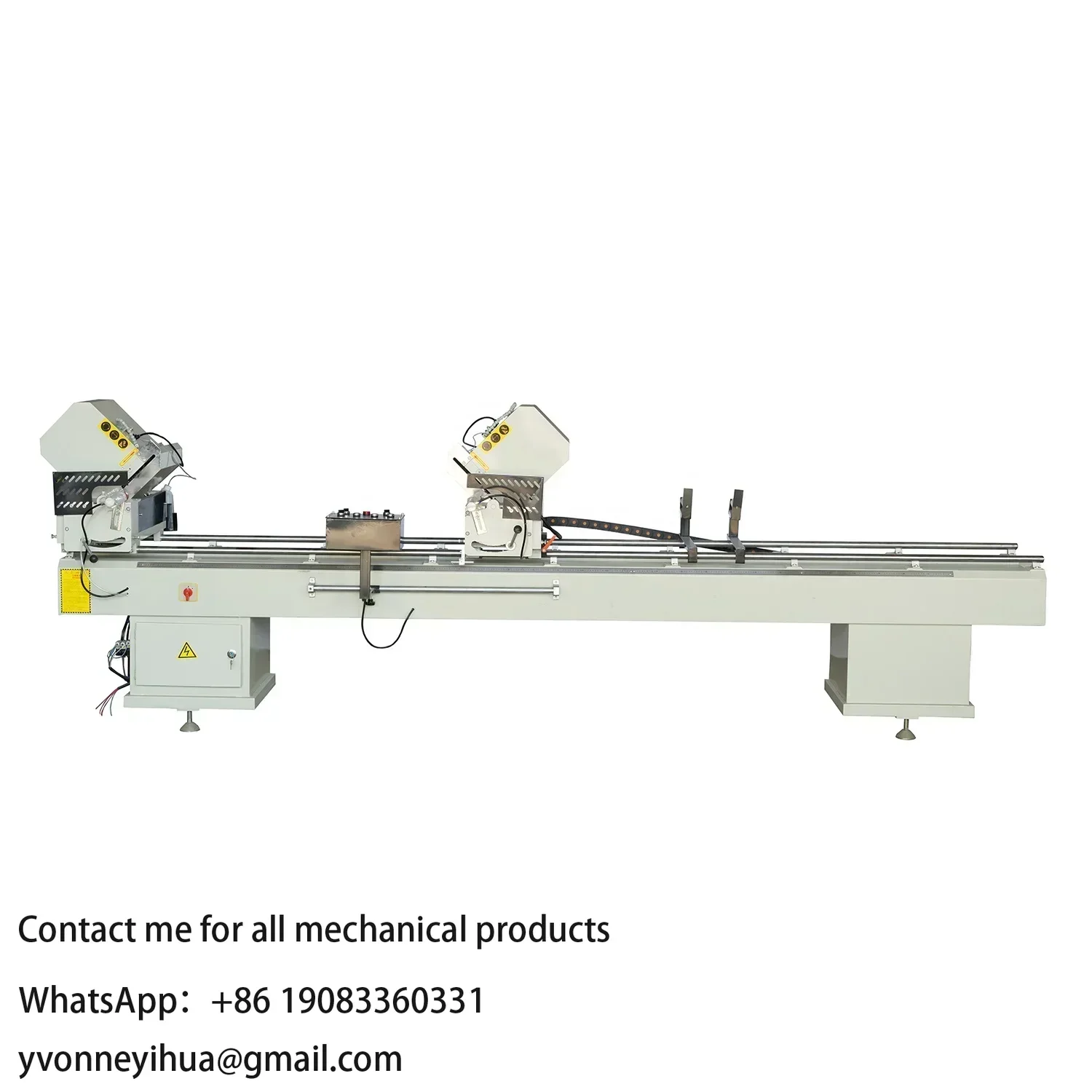 Double Head Aluminium and Upvc Cutting Saw for Pvc Windows and Doors Manufacturer