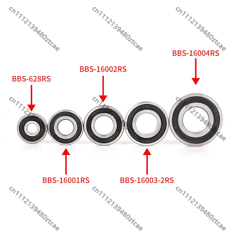 16001RS Deep Groove Ball Bearing Rubber Seal Replacement Bearing For Electric Bicycle Mid Motor Repair