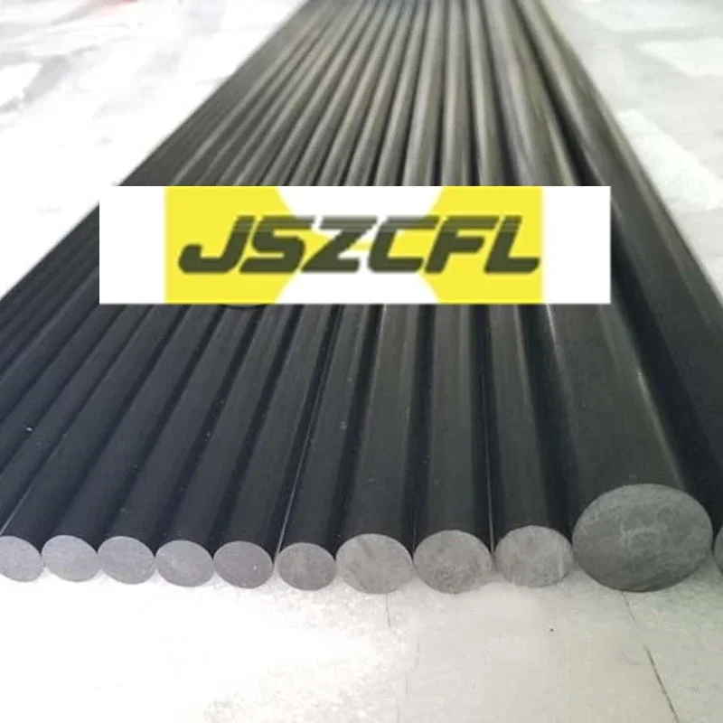 2pcs Carbon Fiber Rod Dia 6.3/6.5/7/8/8.4/9/9.5/10/11/12/14/15/16/19/20/22/25mm Length 500mm For RC Airplane Matte Wholesale