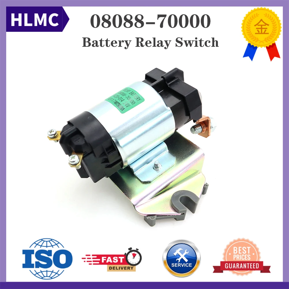 

Excavator Accessories PC300 PC400LC WA380 WA470 WA500 WA600 D85 PC130 HM400 Battery Relay Switch 08088-70000 0808870000