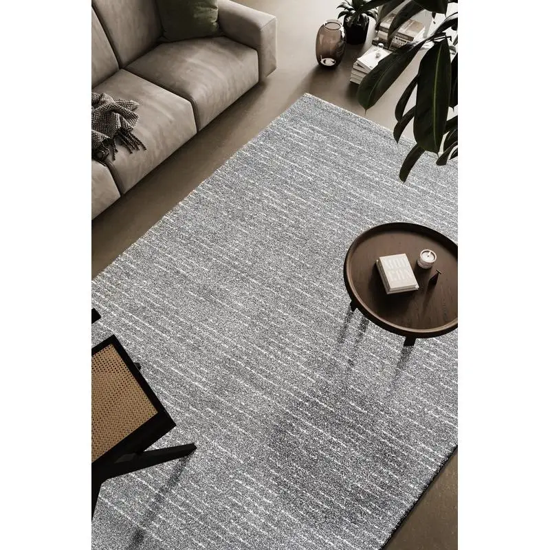 

Угольно-серый полипропиленовый ковер цвета слоновой кости 5x7, прочный внутренний уличный ковер для декора гостиной, спальни