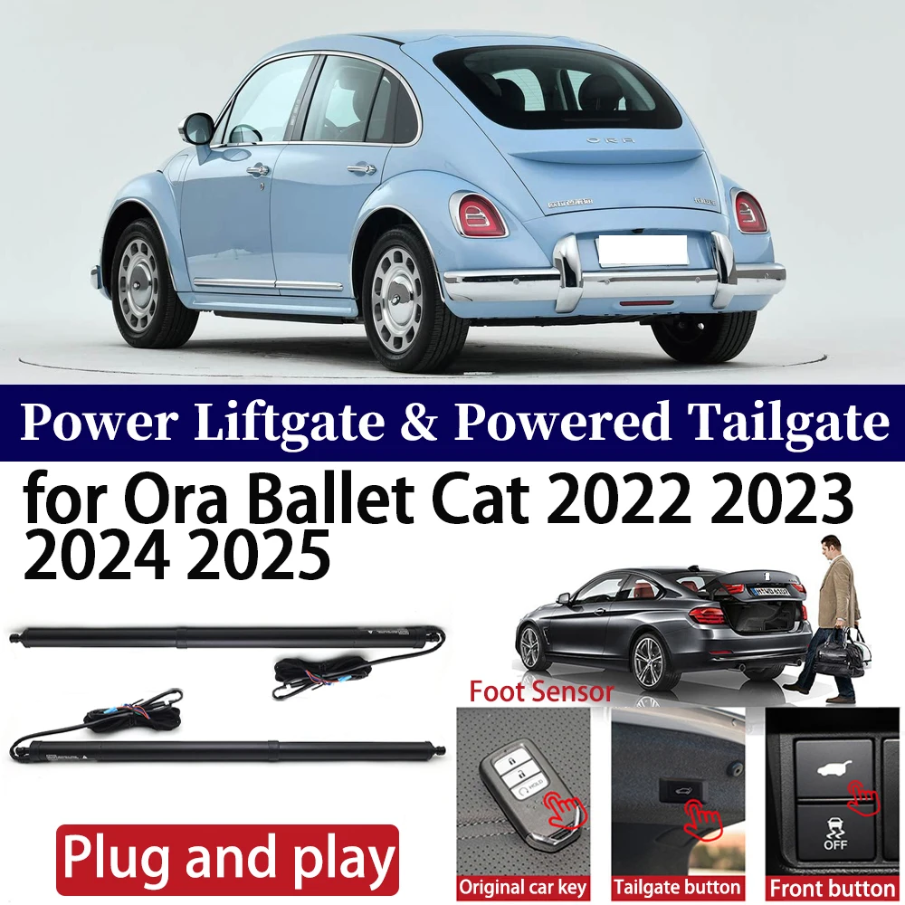 for Ora Ballet Cat 2022 2023 2024 2025 Car Auto Power Electric Tailgate Liftgate Lift Trunk Closer System Boot Lift Motor Kit