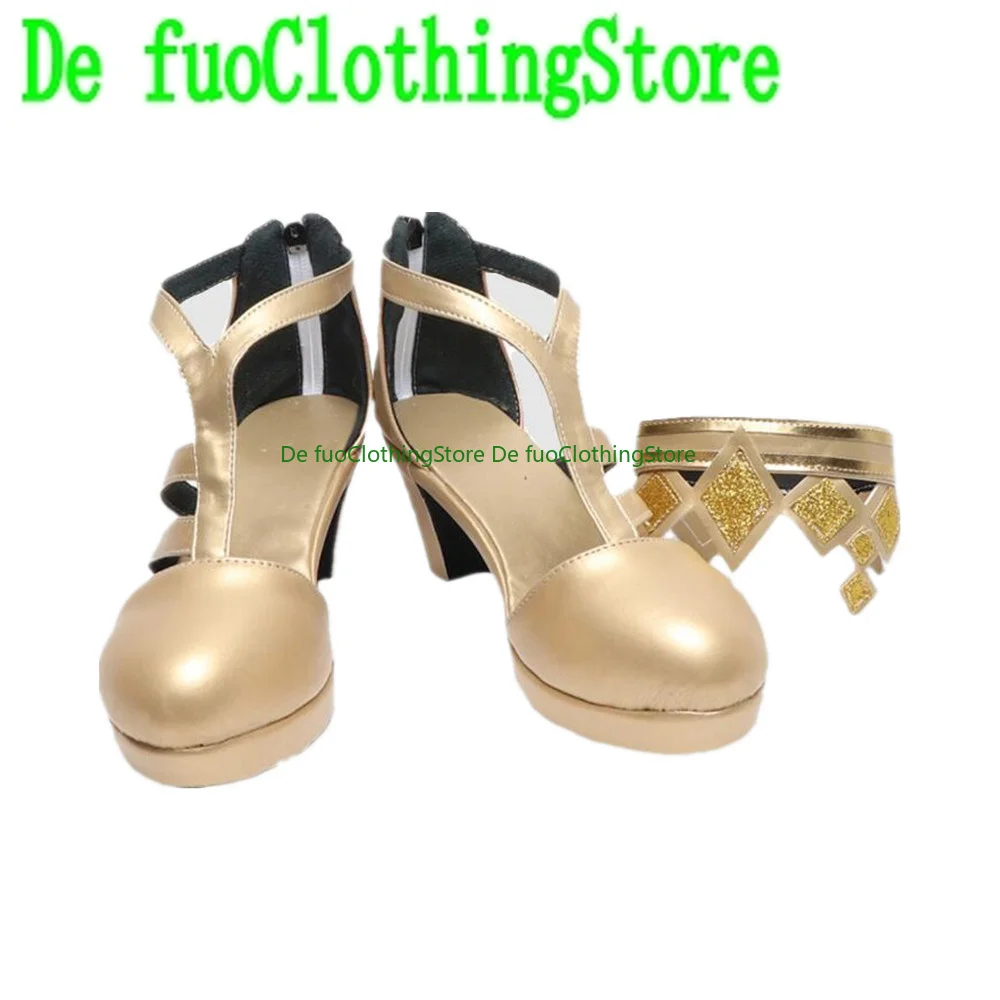 Defuo LAYLA Layla Genshin Impact Cosplay Schuhe Stiefel WeihnachtsspielHalloween Weihnachtsspiel Anime Charakter Party Requisiten
