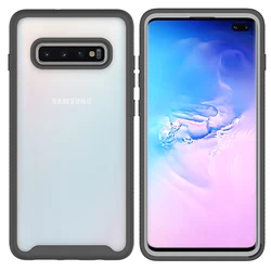 FOR Galaxy S10 Case Shockproof Clear Case TPU Bumper Rugged Cover For Samsung Galaxy S10 Plus Protective Case