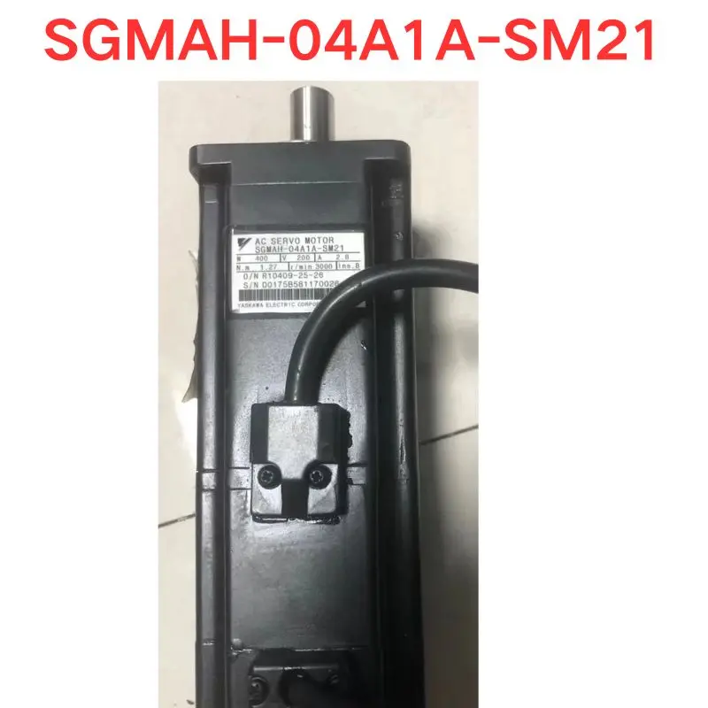 

Used SGMAH-04A1A-SM21 servo motor Functional test OK