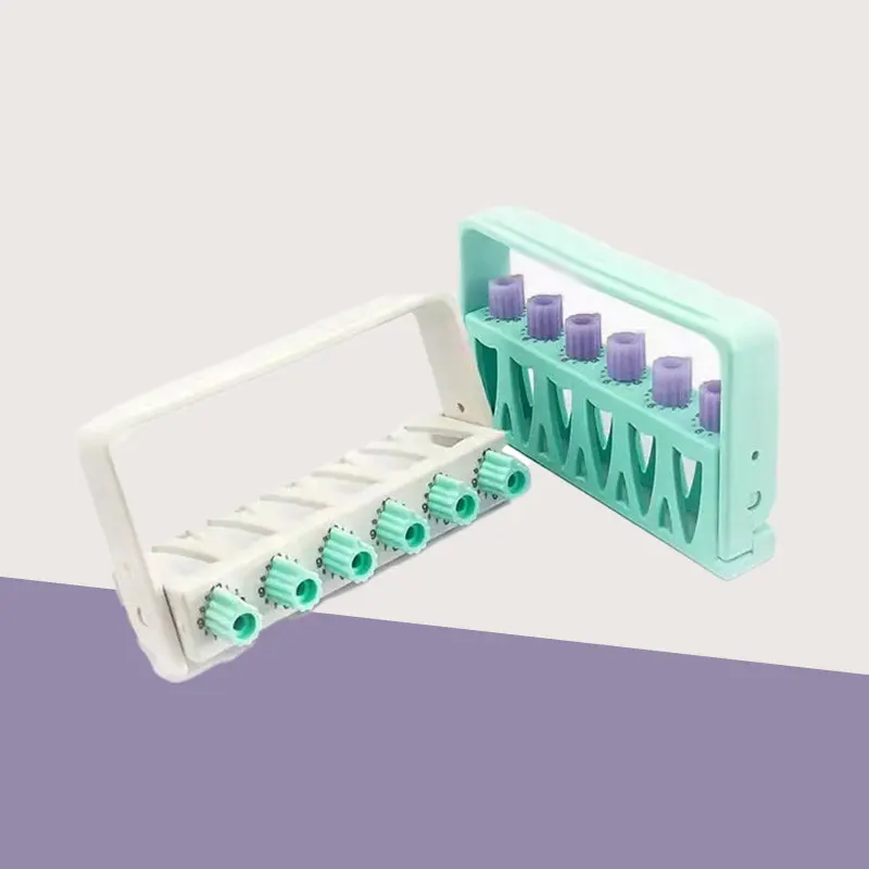 

1 PC Dental Autoclavable Disinfection Endo Files Holder Box Instrument 6 Holes Dentist Tool