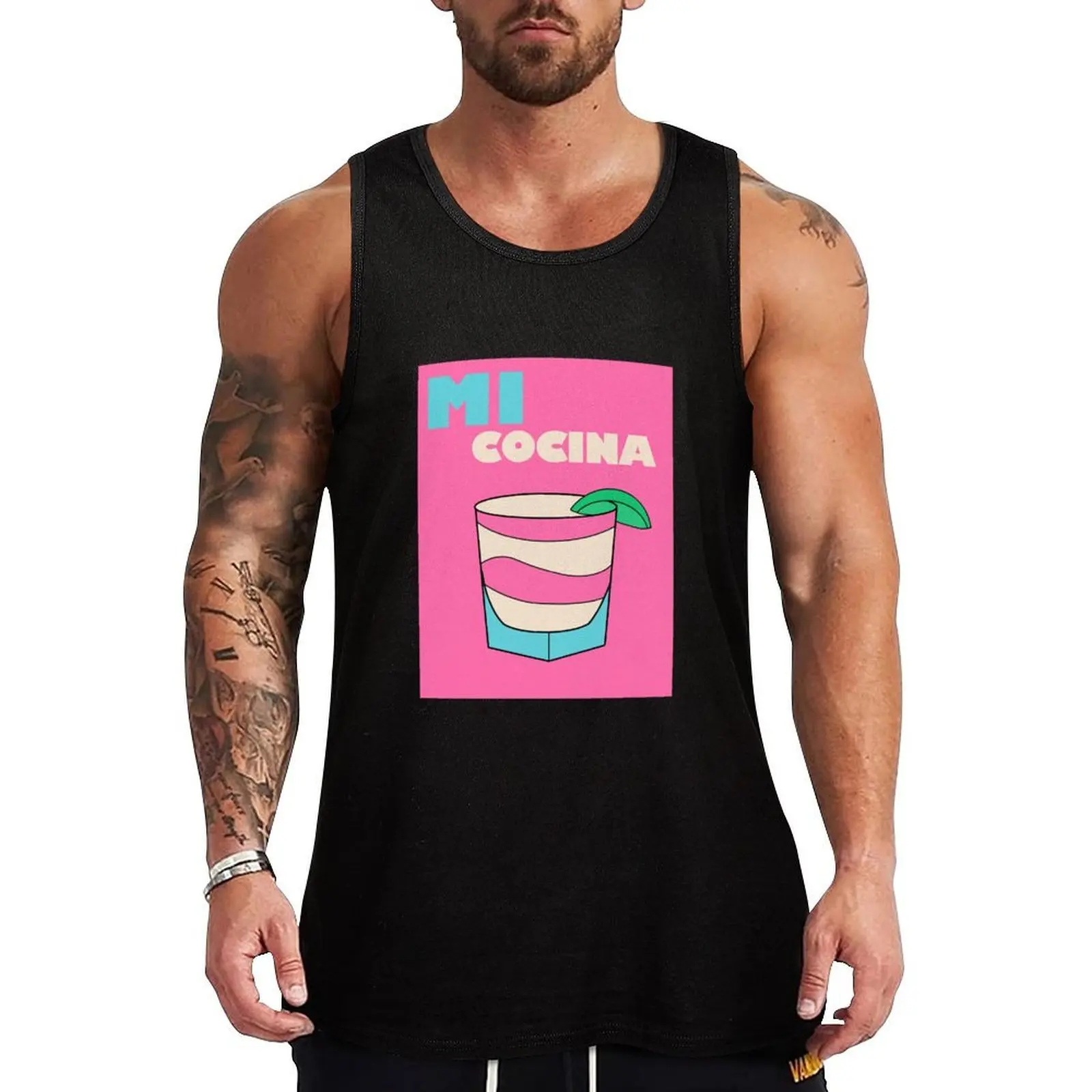 

mambo taxi Tank Top sleeveless shirt man gym t-shirts for men t shirts cute tops