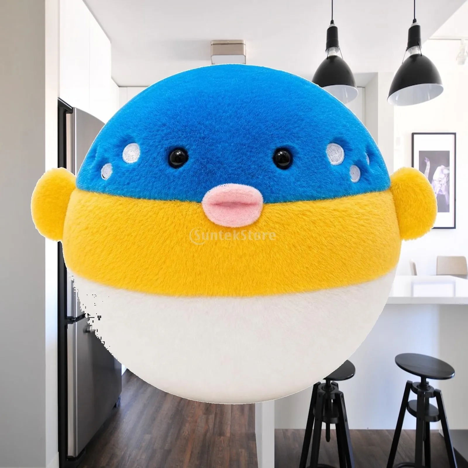 Pufferfish Stuffed Interactive Puffer Creature Stuffed Pufferfish Stuffed Animal Soft Puffer Creature Stuffed Animal Compact