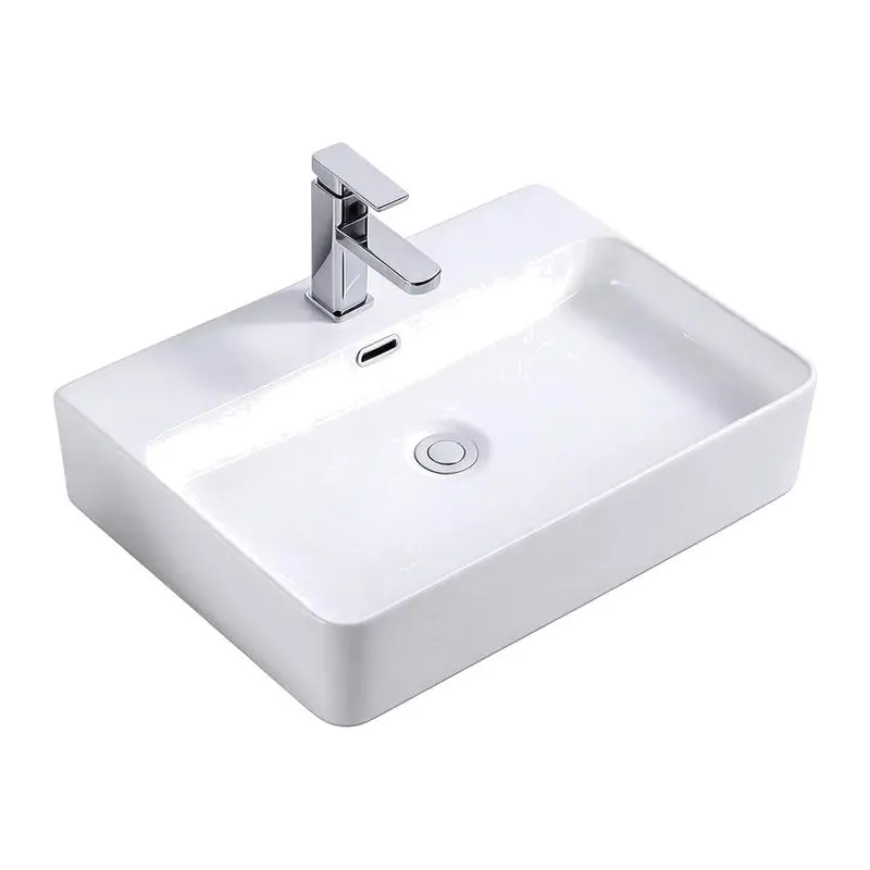 Nordic Ceramic Table Basin, Bathroom, Balcony Wash Basin, Single Basin, Engineering Wash Basin