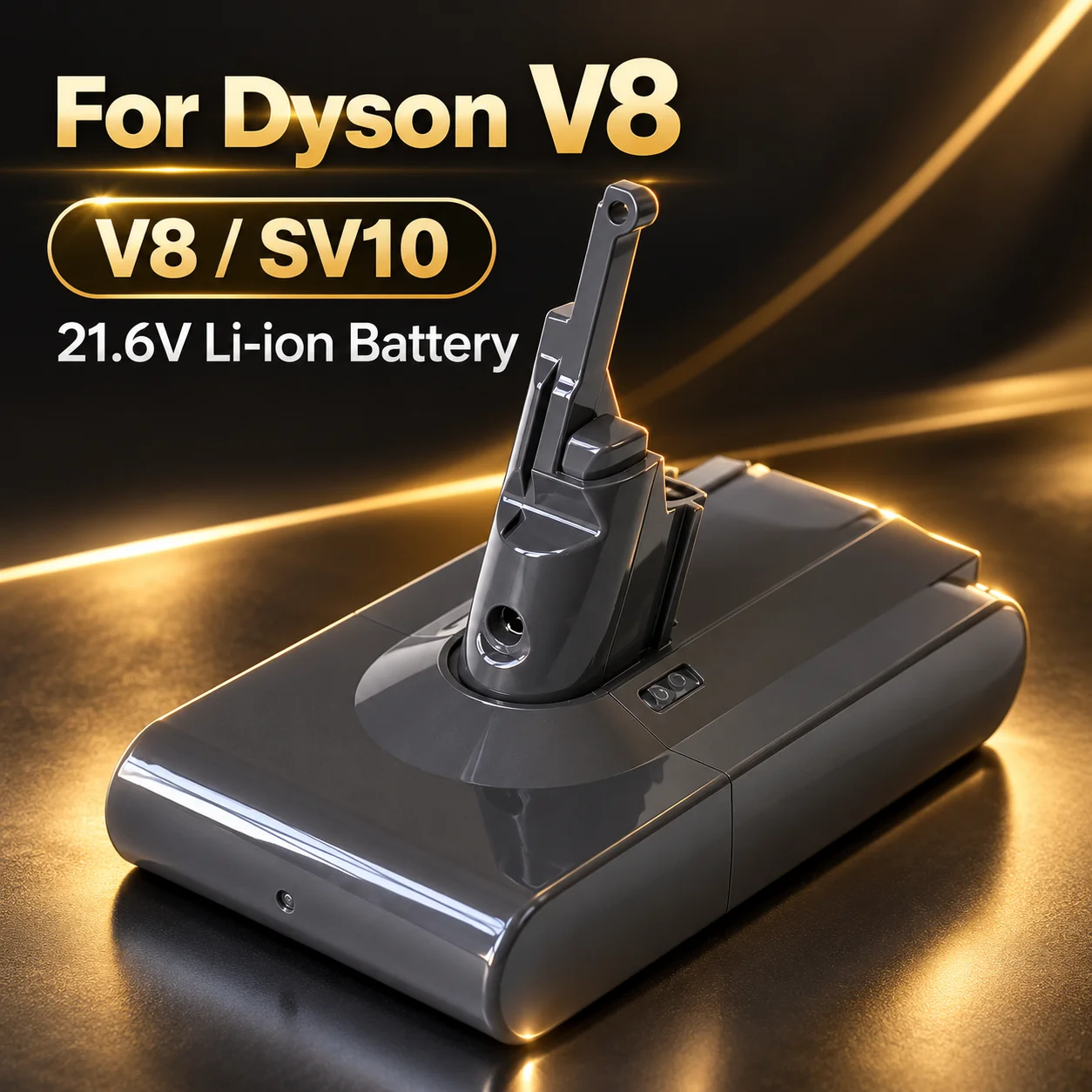 V8 Cordless Vacuum Cleaners Battery Replacement For Dyson V8 Battery SV10 SV25 , For Dyson V8 Animal Absolute Motorhead Fluffy
