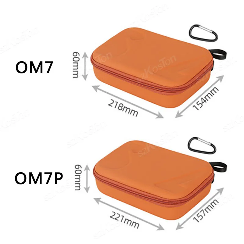 حقيبة التخزين ل DJI OM 7 المحمولة صندوق حمل حقيبة يد ل DJI OM7/Osmo موبايل 7P Andheld Gimbal مثبت صندوق الملحقات