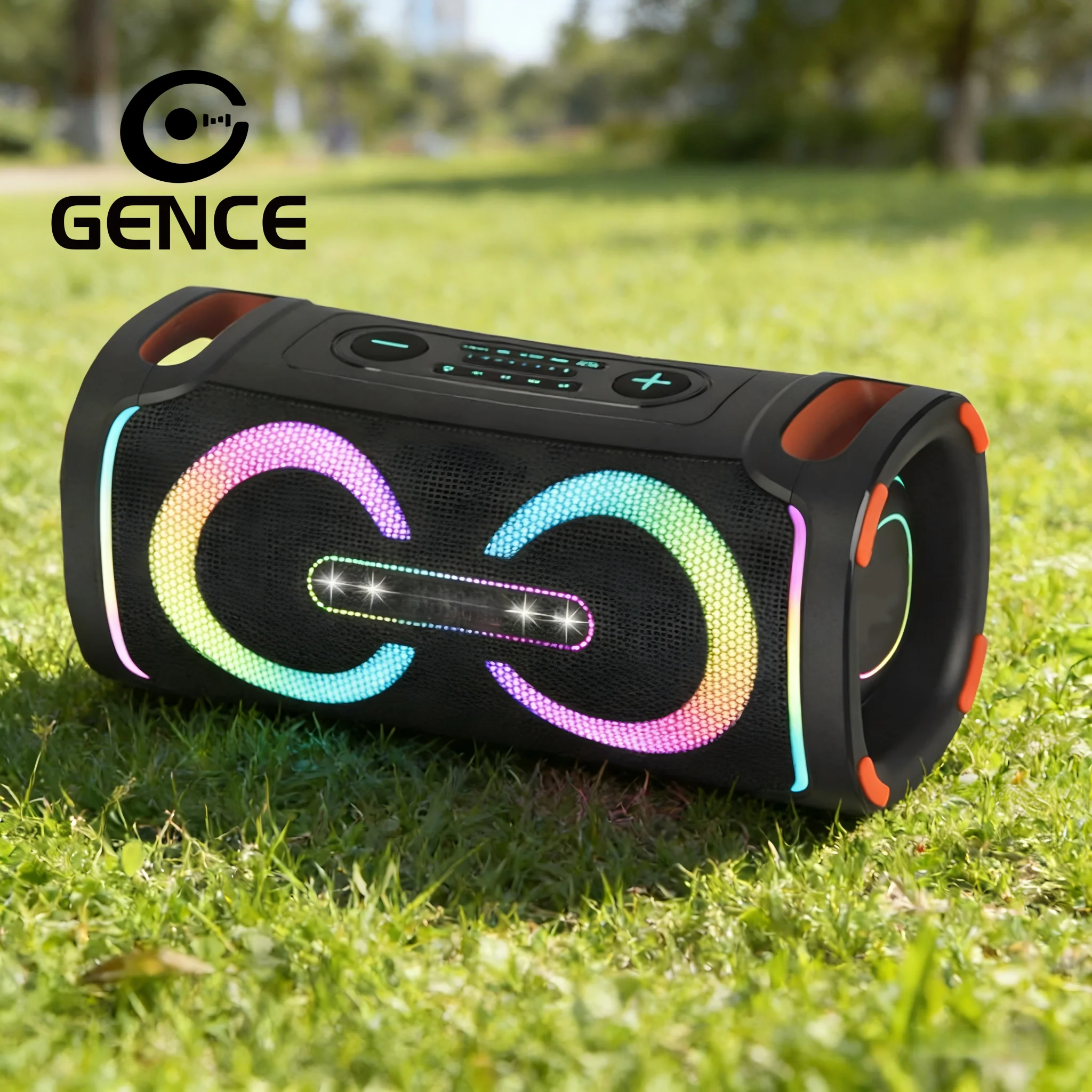 Portable Speaker Wireless Rgb Light Deep Bass Hifi Stereo Sound Speaker For Outdoor Travel Sports Home Party Oem Wholesale