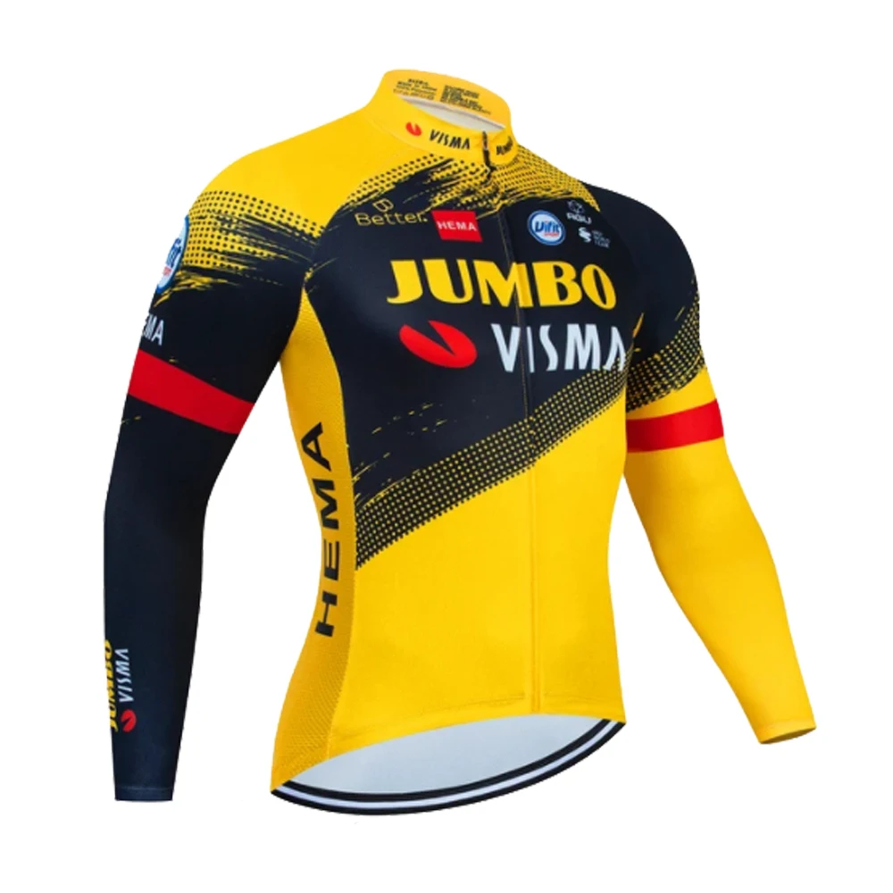 남성용 프리미엄 긴팔 사이클링 저지, 맨투맨 사이클링 세트, 속건성 레이싱 유니폼, 자전거 의류, 가을, 2024 